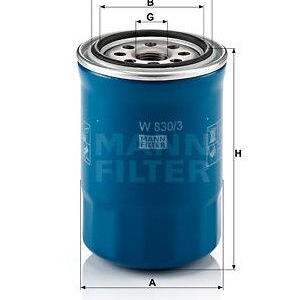 Olejový filtr MANN-FILTER W 830/3