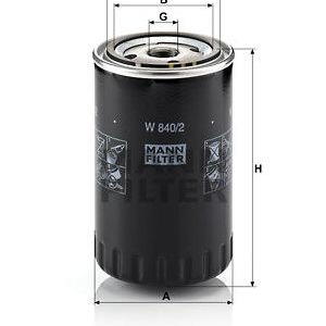 Olejový filtr MANN-FILTER W 840/2