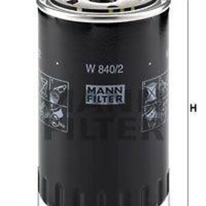 Olejový filtr MANN-FILTER W 840/2