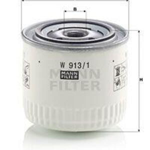 Olejový filtr MANN-FILTER W 913/1