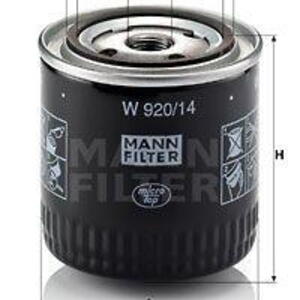 Olejový filtr MANN-FILTER W 920/14