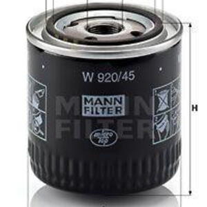 Olejový filtr MANN-FILTER W 920/45