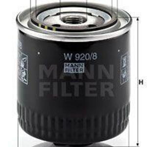 Olejový filtr MANN-FILTER W 920/8