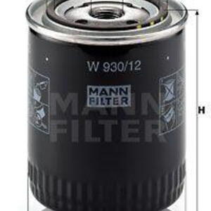 Olejový filtr MANN-FILTER W 930/12