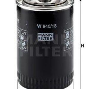 Olejový filtr MANN-FILTER W 940/13 W 940/13