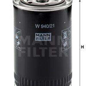 Olejový filtr MANN-FILTER W 940/21