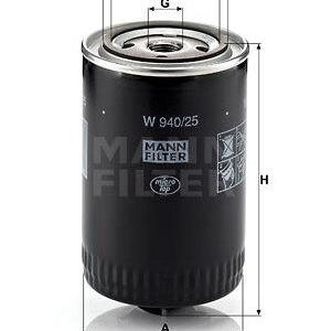 Olejový filtr MANN-FILTER W 940/25