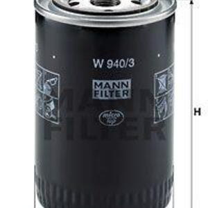 Olejový filtr MANN-FILTER W 940/4