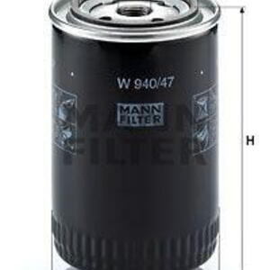 Olejový filtr MANN-FILTER W 940/47 W 940/47