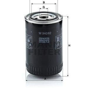 Olejový filtr MANN-FILTER W 940/62