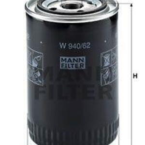 Olejový filtr MANN-FILTER W 940/62 W 940/62