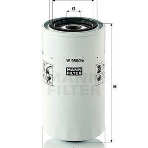 Olejový filtr MANN-FILTER W 950/36