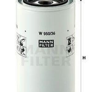 Olejový filtr MANN-FILTER W 950/36