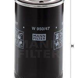 Olejový filtr MANN-FILTER W 950/47 W 950/47