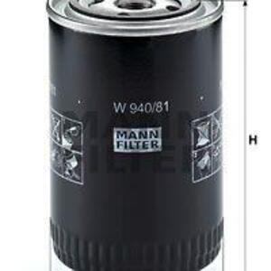 Olejový filtr MANN-FILTER W 950 W 950