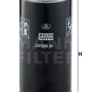 Olejový filtr MANN-FILTER W 962/27 W 962/27