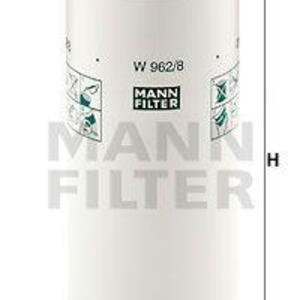 Olejový filtr MANN-FILTER W 962/8 W 962/8
