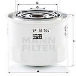 Olejový filtr MANN-FILTER WP 10 003 WP 10 003