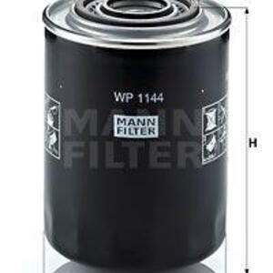 Olejový filtr MANN-FILTER WP 1144
