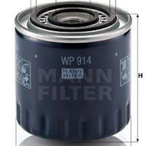 Olejový filtr MANN-FILTER WP 914 WP 914