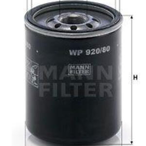 Olejový filtr MANN-FILTER WP 920/80