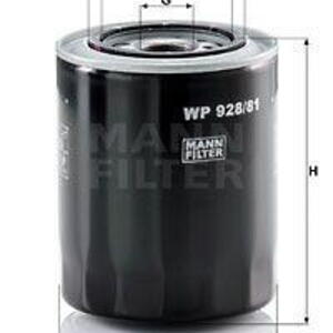 Olejový filtr MANN-FILTER WP 928/81