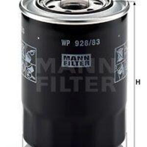 Olejový filtr MANN-FILTER WP 928/83