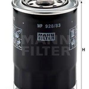 Olejový filtr MANN-FILTER WP 928/83
