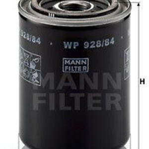 Olejový filtr MANN-FILTER WP 928/84