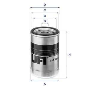 Olejový filtr UFI 23.130.02