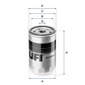 Olejový filtr UFI 23.130.03