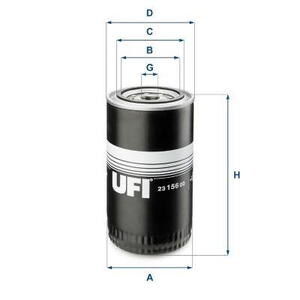 Olejový filtr UFI 23.156.00