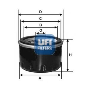 Olejový filtr UFI 23.213.00
