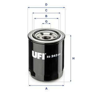 Olejový filtr UFI 23.243.00