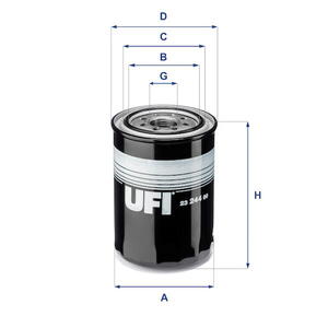 Olejový filtr UFI 23.244.00
