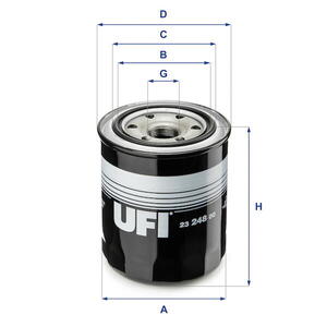 Olejový filtr UFI 23.248.00