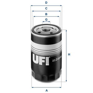 Olejový filtr UFI 23.249.00