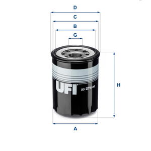 Olejový filtr UFI 23.274.00