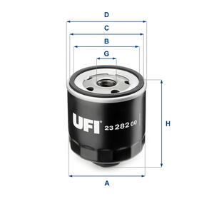 Olejový filtr UFI 23.282.00