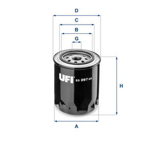 Olejový filtr UFI 23.297.00