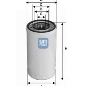 Olejový filtr UFI 23.303.00