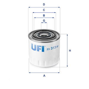 Olejový filtr UFI 23.313.00