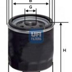 Olejový filtr UFI 23.428.00