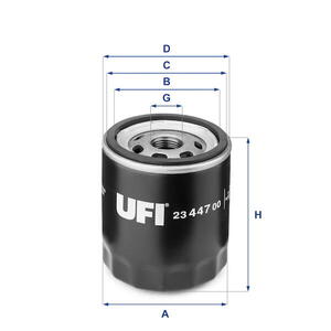 Olejový filtr UFI 23.447.00