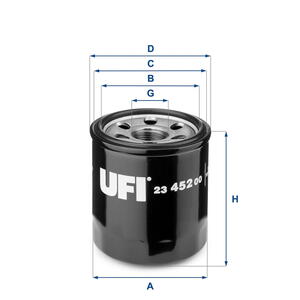 Olejový filtr UFI 23.452.00