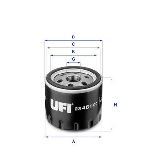 Olejový filtr UFI 23.481.00