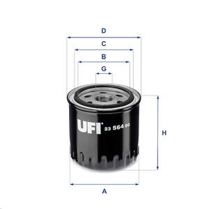 Olejový filtr UFI 23.564.00