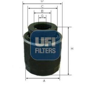 Olejový filtr UFI 23.573.00
