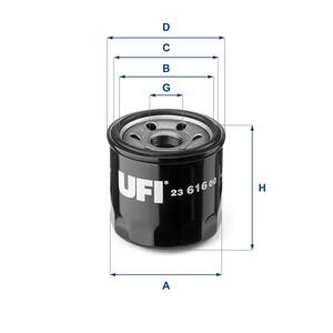 Olejový filtr UFI 23.616.00