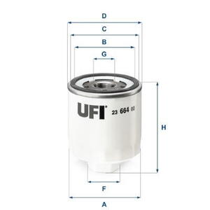 Olejový filtr UFI 23.664.00